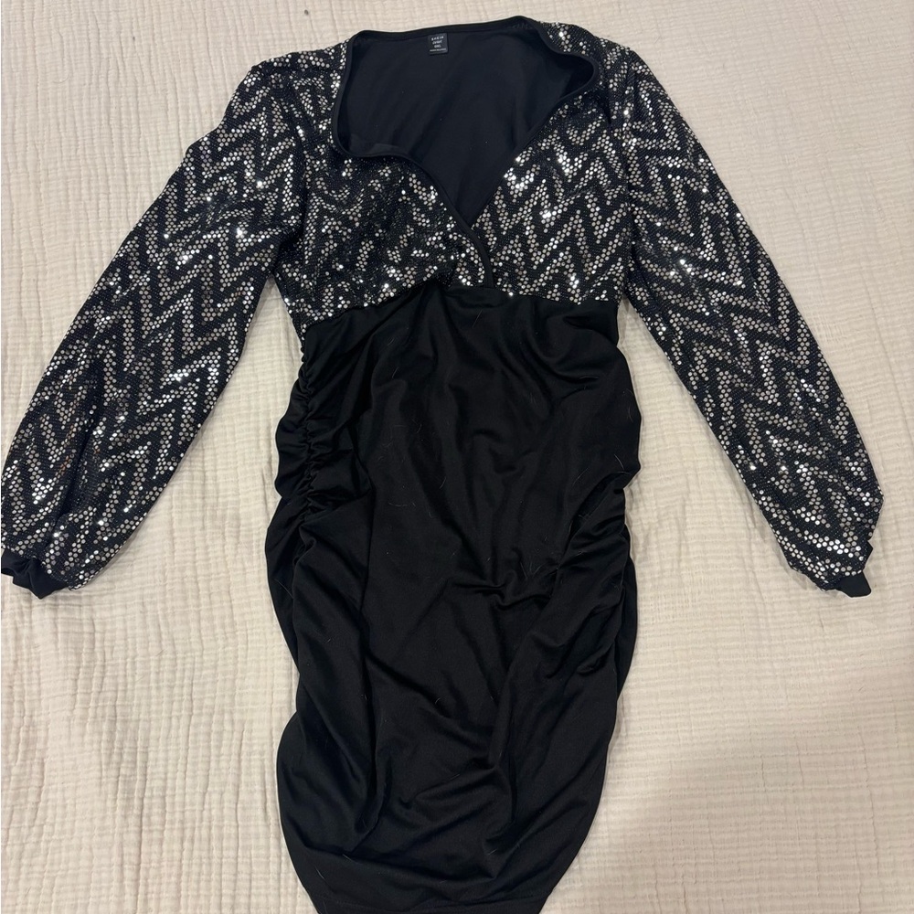 SHEIN Black Curve Dress